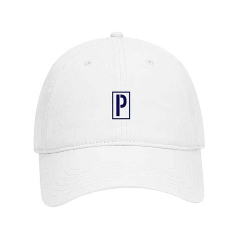 STENCIL P HAT WHITE - Period Correct