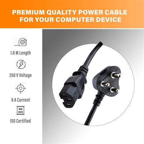Allextreme Computer Power Cable CPU ISI Power Cable Cord for Desktop PC ...