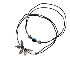 Evil Eye Black dhaga anklet : Amazon.in: Jewellery