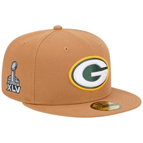 New Era Men's Green Bay Packers Color Pack 59Fifty Fitted Hat, Size 7 1 ...