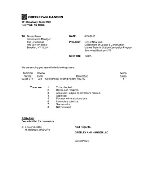 Fillable Online Geotechnical Testing Report, Rev. 02 Fax Email Print ...