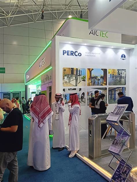 PERCo на международной выставке Intersec Saudi Arabia 2024