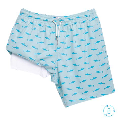 Long Swim Trunks with Compression Liner – Bermies