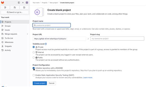 Image result for Create Project GitLab