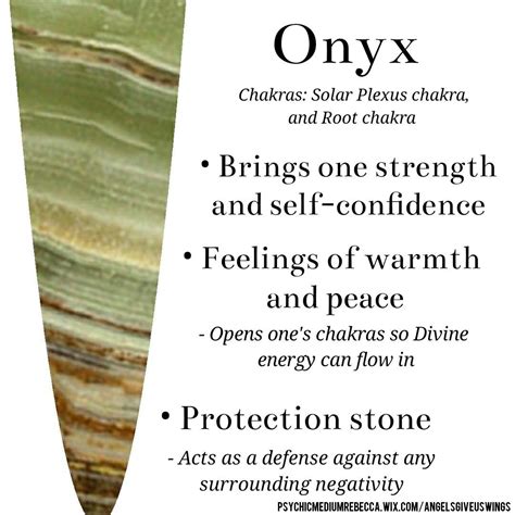 Onyx crystal meaning | Crystal healing stones, Crystals, Crystals and ...