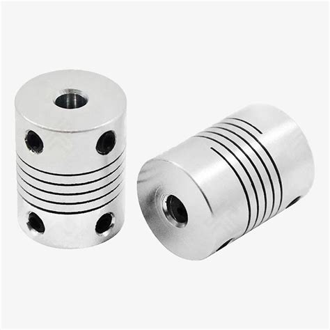 Aluminum Flexible Shaft Coupling - 5x5mm – QuartzComponents