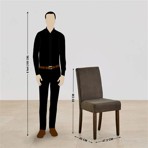 Buy Nirvana Kaya 6-Seater Dining Set with Indus Chairs - Brown from ...