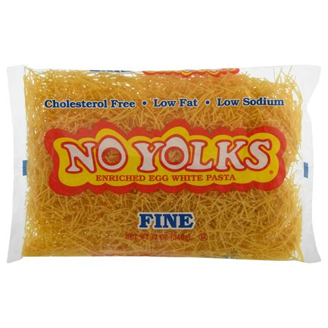 No Yolks Egg Noodles Fine - 12 OZ 12 Pack – StockUpExpress