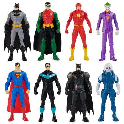 8 Pack 15cm DC Batman Action Figures - Kmart