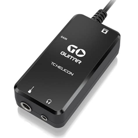 TC Helicon GO Guitar Portable Guitar Interface for Mobile Devices ...