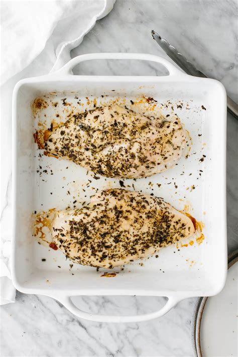 Herb Baked Chicken Breast - Downshiftology