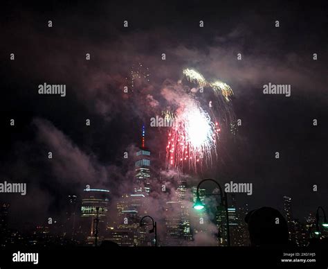 The Macys fireworks of the 4th of July (2024) view from the Exchange ...