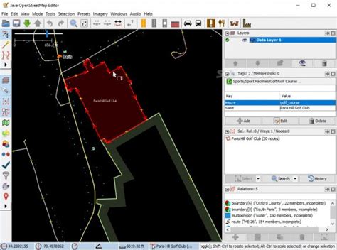 OpenStreetMap Java Example 的图像结果