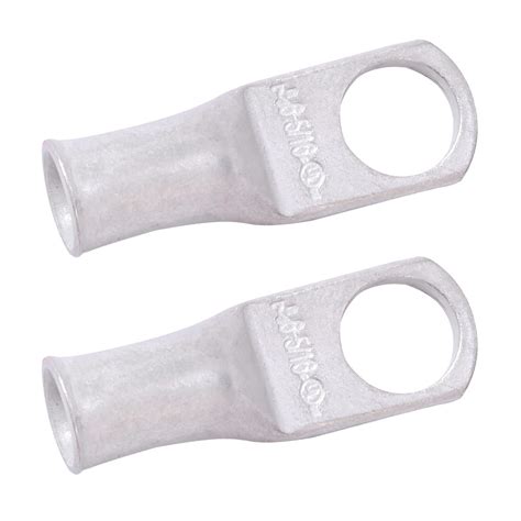 SELTERM 6 AWG 5/16" Stud (2 pcs.) UL Marine Grade Wire Lugs, Battery ...