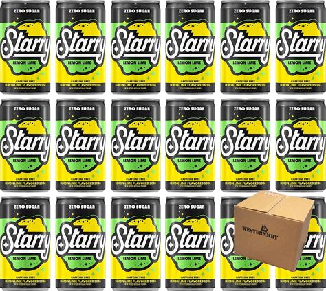 Amazon.com : Starry Lemon Lime Soda Zero Sugar, 12 Fl Oz Cans, 12 Pack ...