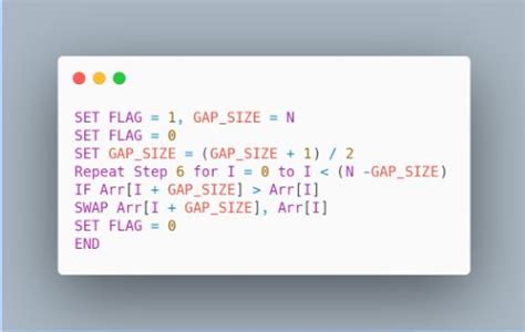 Image result for Shell Sort in Data Structure