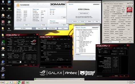 OGS`s 3DMark03 score: 82838 marks with a Radeon HD 4850 GDDR3