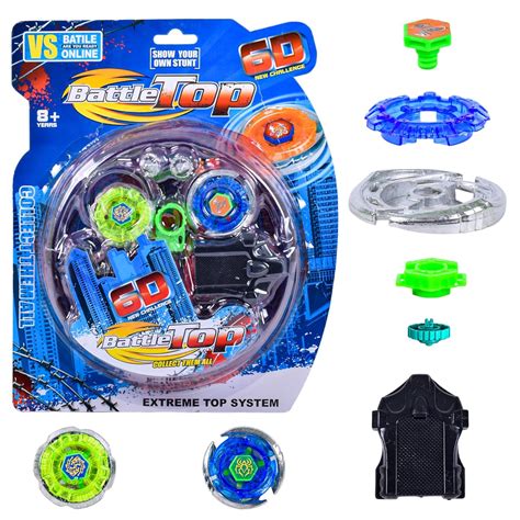 Buy WISHKEY 2 Players Spinning Battle Top Game with 2 Launchers, 2 ...