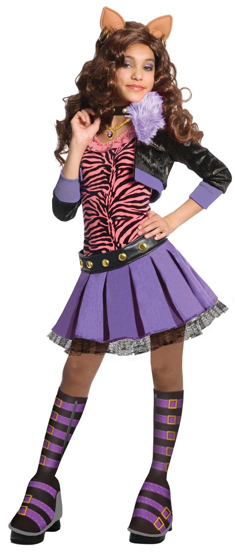 Monster High Halloween Costumes Clawdeen Wolf Moon Girl Magic 🌙