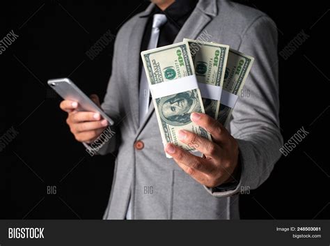 Black People With Money In Hand