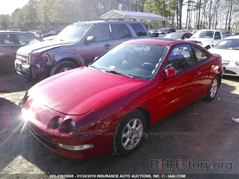 Report JH4DC435XRS031425 ACURA INTEGRA 1994 Red Gasoline - price and damage history