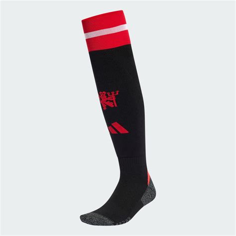 adidas Manchester United 24/25 Home Socks - Black | adidas UAE