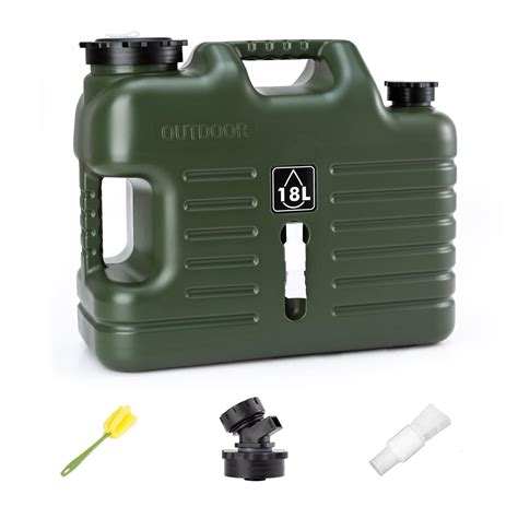 Amazon.com: GIGYES 5 Gallon Water Jug, Camping Water Tank with Spout ...