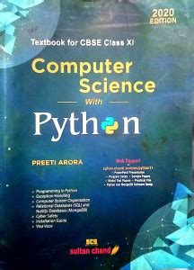 Computer Science With Python Class-XI (Old Used Book): Buy Computer ...