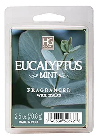 Hosley's Eucalyptus Mint Scented Wax Cubes / Melts/ Tarts, 2.5 Oz. Hand ...
