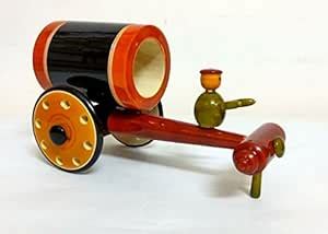 Funwood Games Wooden Decorative Bullock Cart Set for Home Décor ...