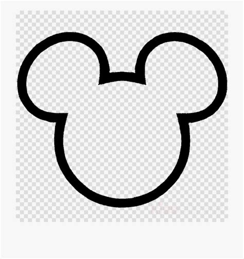 Mickey Mouse Outline Printable