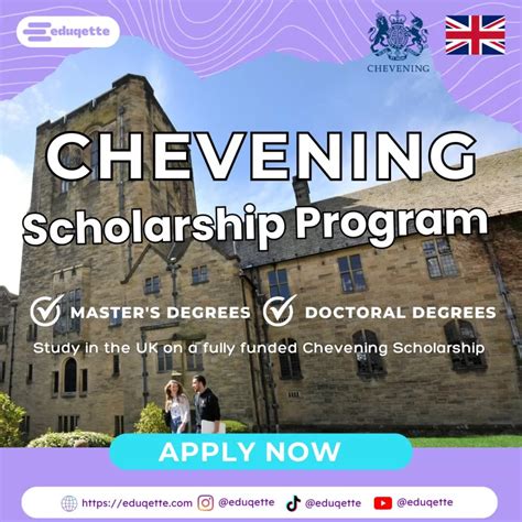Chevening Scholarships - Eduqette