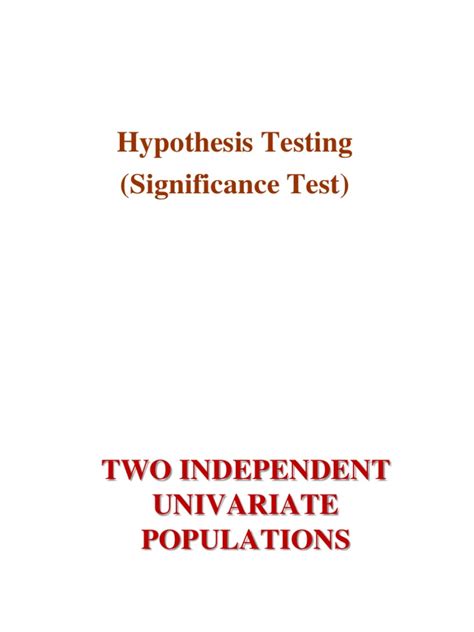 Image result for Hypothesis Test with Two Samples Example