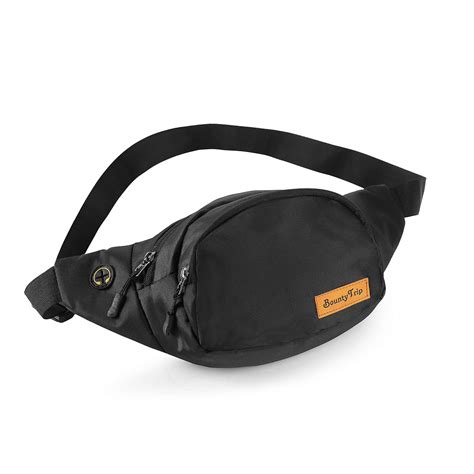 Buy BountyTrip Waist Bag for Women and Men/Fanny Pack with 4-Zipper ...
