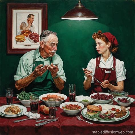 norman rockwell style art Prompts | Stable Diffusion Online