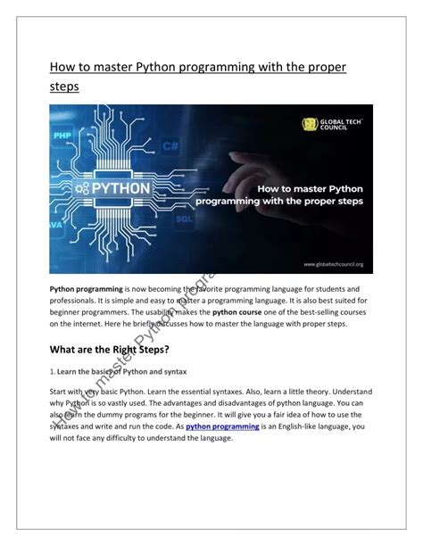Image result for Master Python Programming Channel