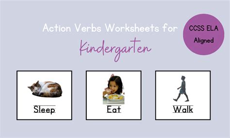 Verbs Worksheet for Kids 的图像结果