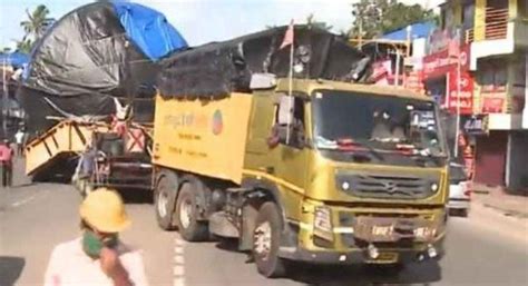 74-wheeler truck carrying 70 tonnes of equipment covers 1,700 km from ...