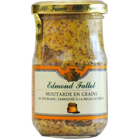 Comprar Mostaza en grano frasco 205 g · EDMOND FALLOT · Supermercado ...