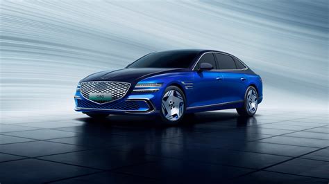 Genesis Electrified G80 Wallpaper 4K, 2024, Electric Sedan