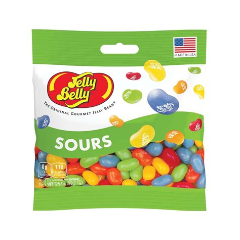 Amazon.com : Jelly Belly Sours Jelly Beans - 3.5 oz, 12 count case ...
