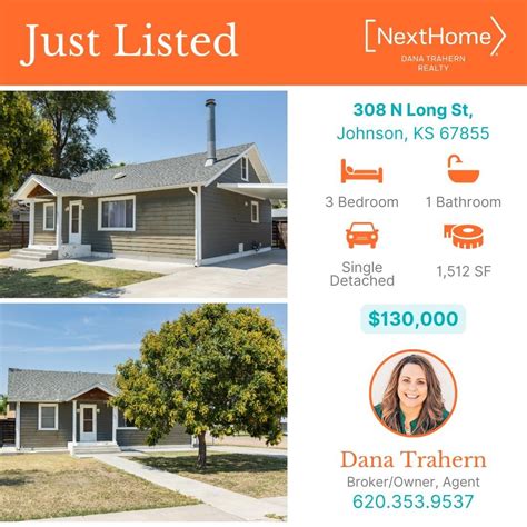 308 N Long St, Johnson, KS 67855 - See Est. Value, Schools & More