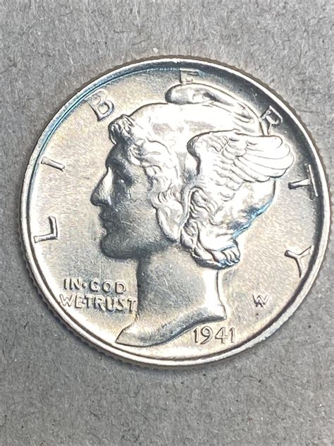 1941 Mercury Silver Dime MS64 - For Sale, Buy Now Online - Item #745298