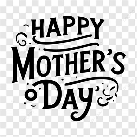 Mothers Day Fonts Stock Illustrations Happy Font Free Download Now ...