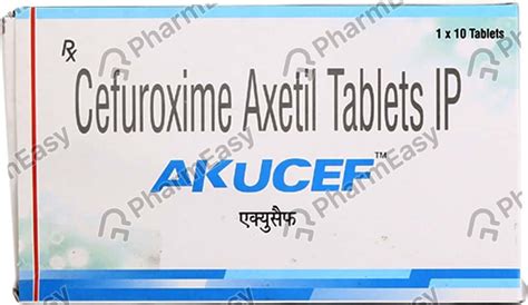 Akucef 500 MG Tablet (10): Uses, Side Effects, Price & Dosage | PharmEasy
