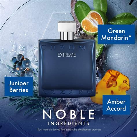 Azzaro Chrome Extreme Eau de Parfum Mens Cologne Woody, Citrus & Amber ...