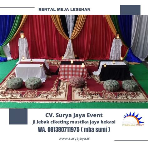 Pusat Sewa Alat Pesta Lengkap Berkualitas Bogor