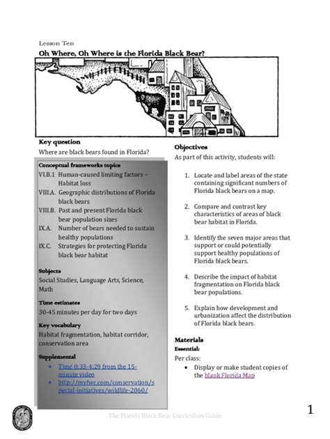 Fillable Online LESSON NINE: Population Problems - Florida's Black ...