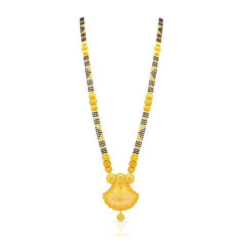 Long Mangalsutras | Premium Gold & Diamond Long Mangalsutra Designs ...