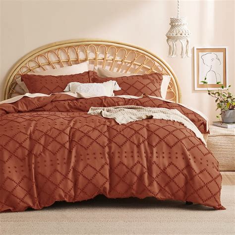 Bedsure Twin/Twin XL Duvet Cover - Duvet Cover Twin Size, Twin Boho ...